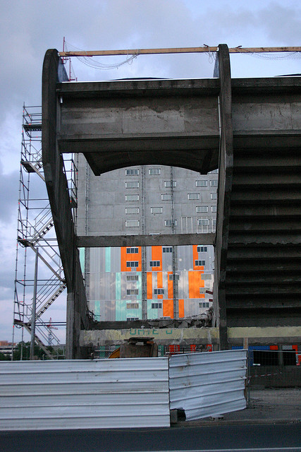 Le stade Marcel Saupin en juin 2008