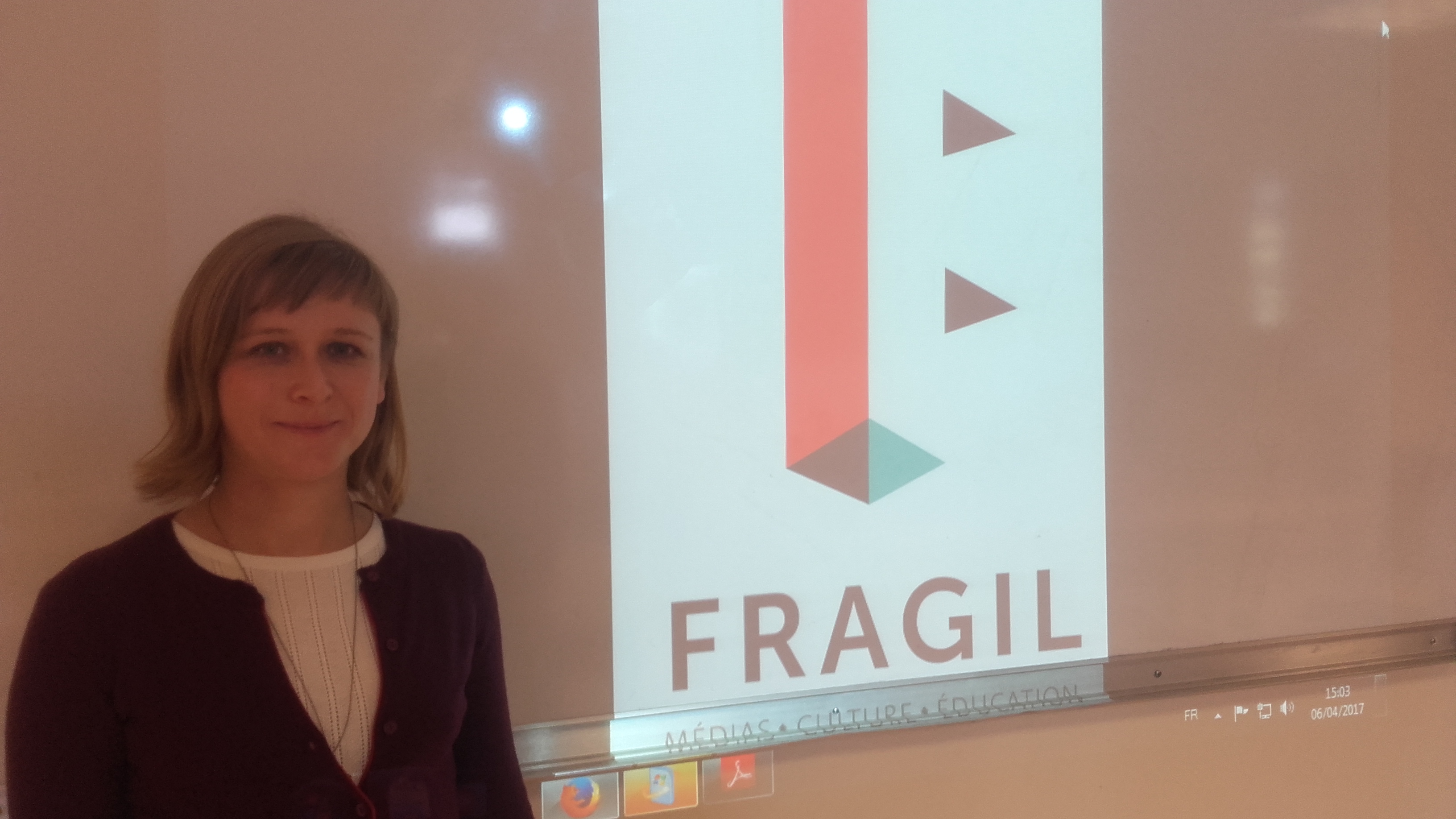 Sandrine LESAGE, rédactrice en chef du magazine Fragil.